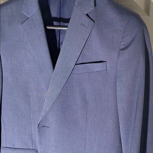 J. Ferrar 42R Slim Blue Suit Jacket